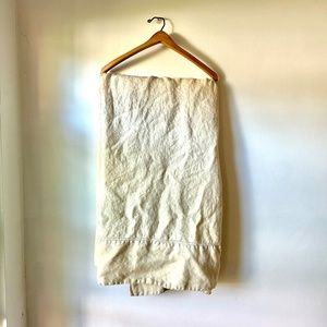 WILLIAMS-SONOMA Double Hemstitch Linen Tablecloth, 70x126